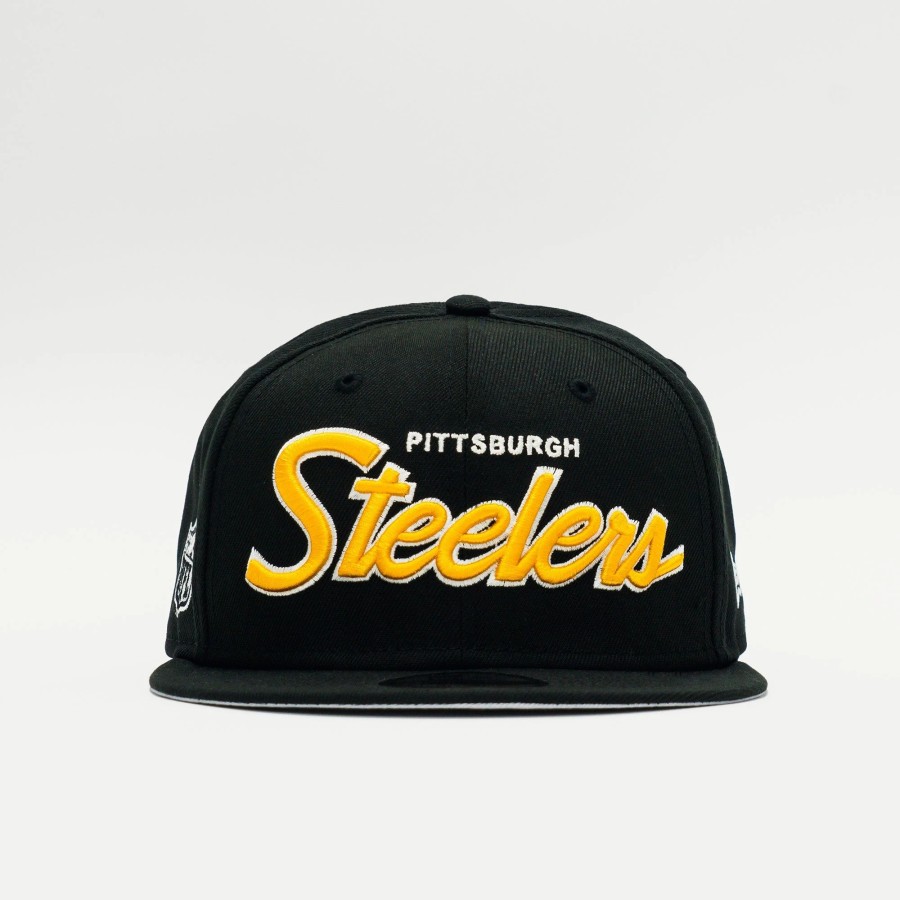 Snapback | * New Era Nfl Pittsburgh Steelers Script 9Fifty Snapback Black