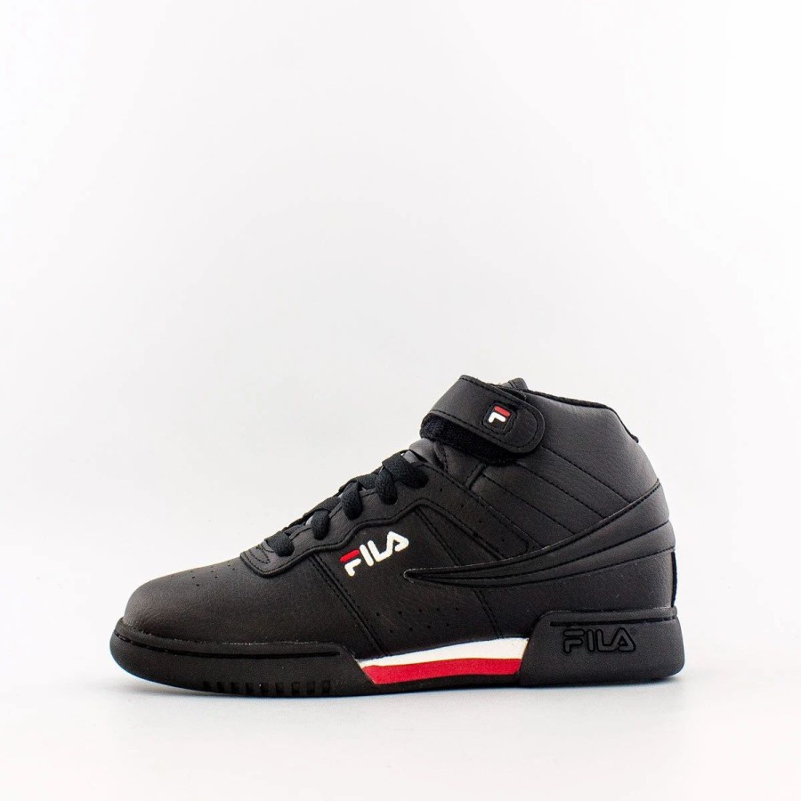 Big Kids | * Fila F-13V (Big Kids) Black/ White/ Red