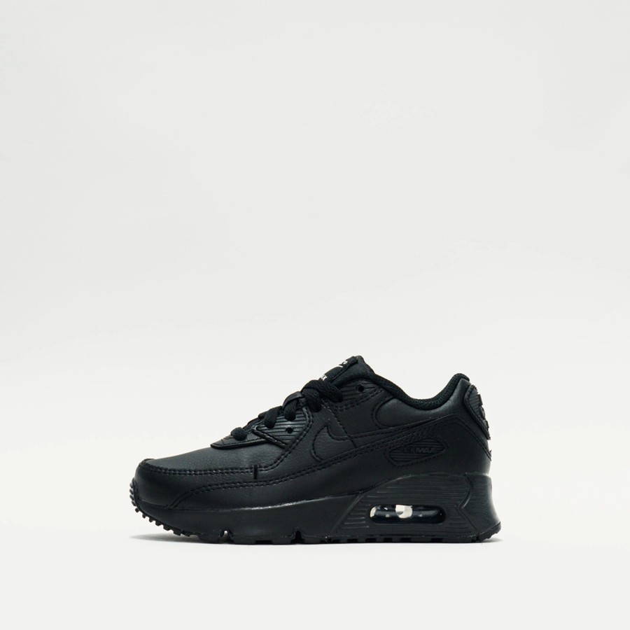 Lil' Kids | * Nike Air Max 90 Leather (Lil' Kids) Black/Black