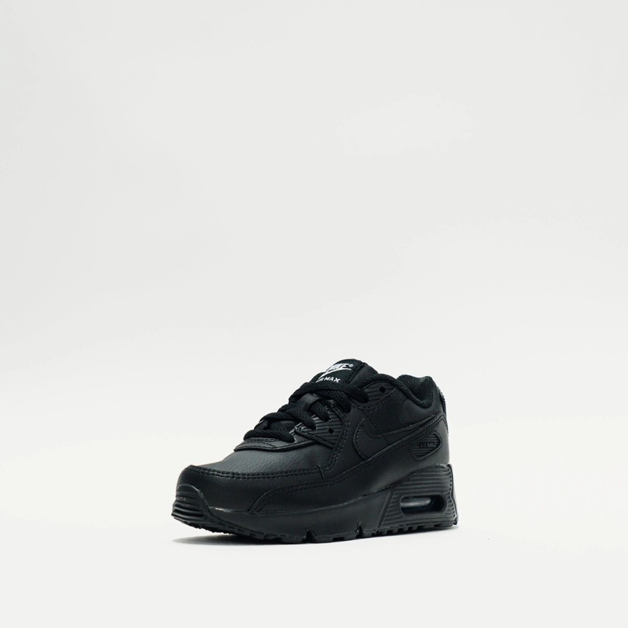 Lil' Kids | * Nike Air Max 90 Leather (Lil' Kids) Black/Black