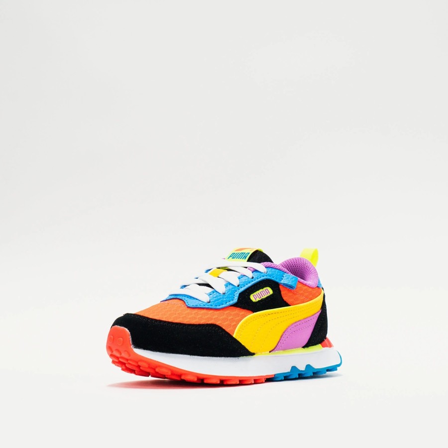 Lil' Kids | * Puma Rider Future Vintage Lava (Lil' Kids) Fiery Coral/Ocean Dive