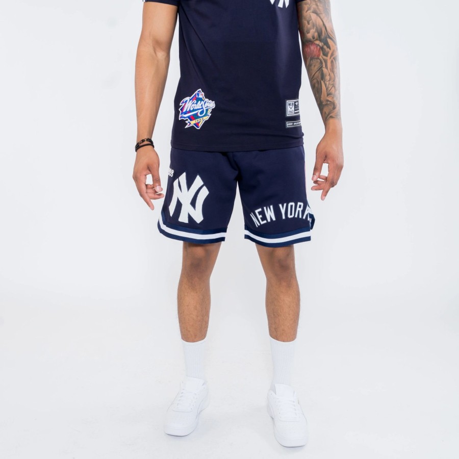 Shorts | * Pro Standard Mlb New York Yankees Luxe Jersey Shorts Midnight Navy