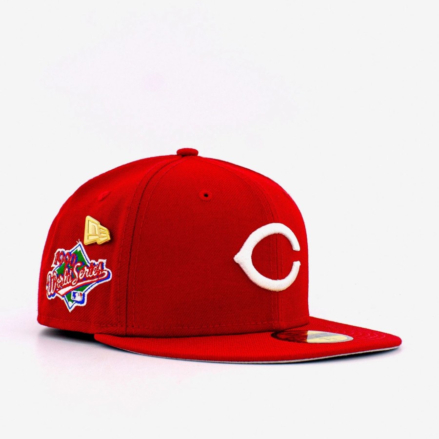 Fitted | * New Era Mlb Cincinnati S Logo History 59Fifty Fitted Red