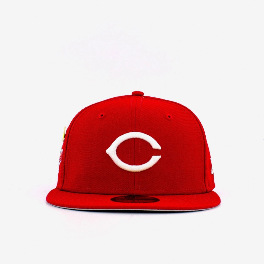 Fitted | * New Era Mlb Cincinnati S Logo History 59Fifty Fitted Red