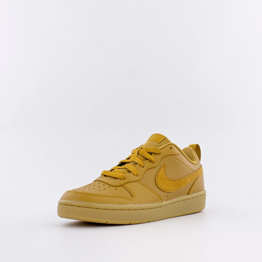 Big Kids | * Nike Court Borough Low 2 (Big Kids) Wheat/Gum Light Brown