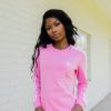 Tops | * Adidas Adicolor Classics Long Sleeve Tee Bliss Pink