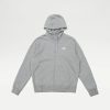 Hoodies | * Nike Sportswear Club Fleece Full-Zip Hoodie Dark Grey Heather/Matte Silver/White