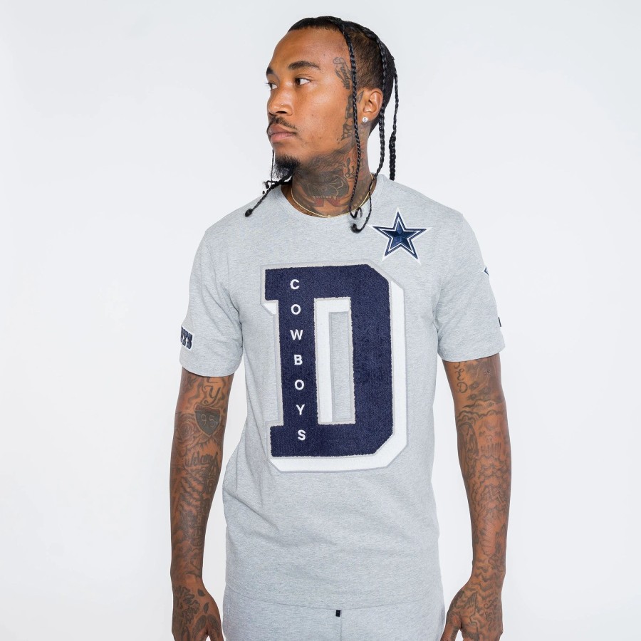 Tees | * Pro Standard Nfl Dallas Cowboys Luxury Athletic Collection Tee Grey