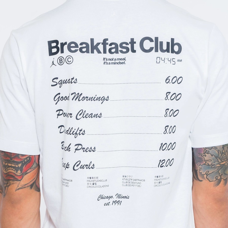 Tees | * Jordan Breakfast Club Graphic Tee White