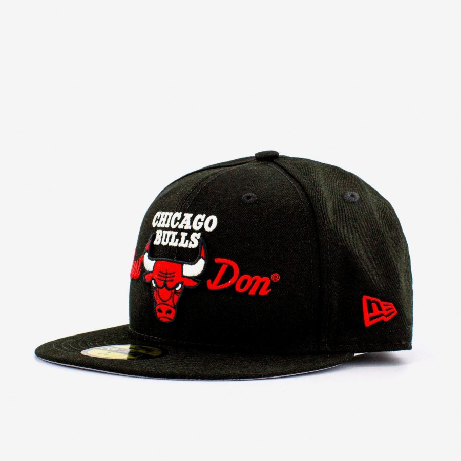 Fitted | * New Era Just Don Nba Chicago Bulls 59Fifty Fitted Black