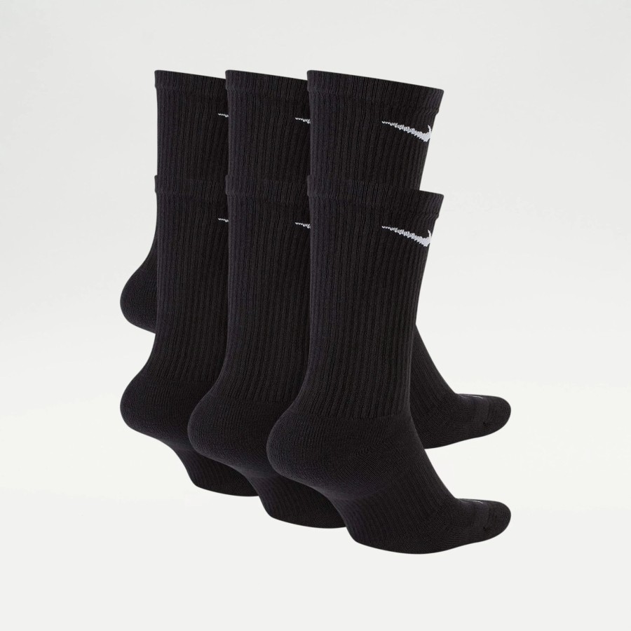 Socks | * Nike Everyday Plus Cushion Crew Socks (6 Pack) Black