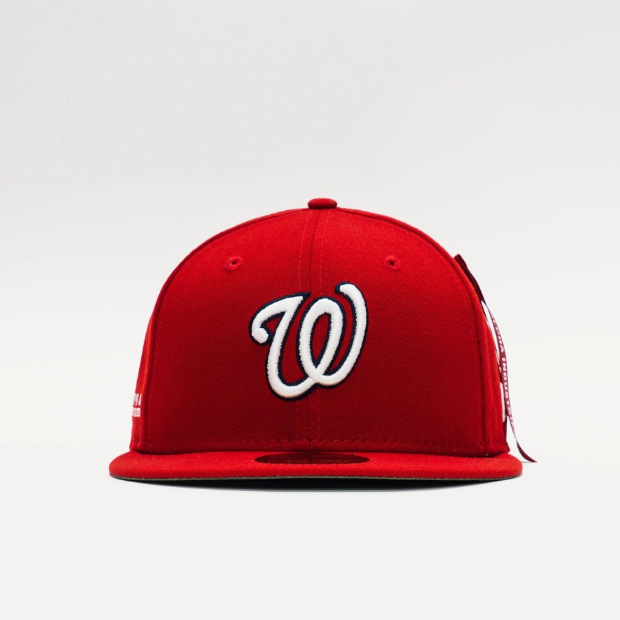 Fitted | * New Era X Alpha Industries Mlb Washington Nationals 59Fifty Fitted Red