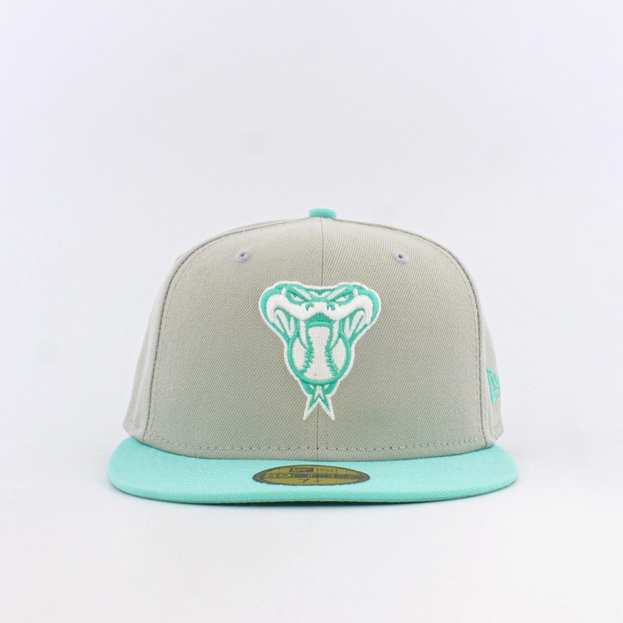 Fitted | * New Era Mlb Arizona Diamondbacks Two Tone 59Fifty Fitted Teal/Silver