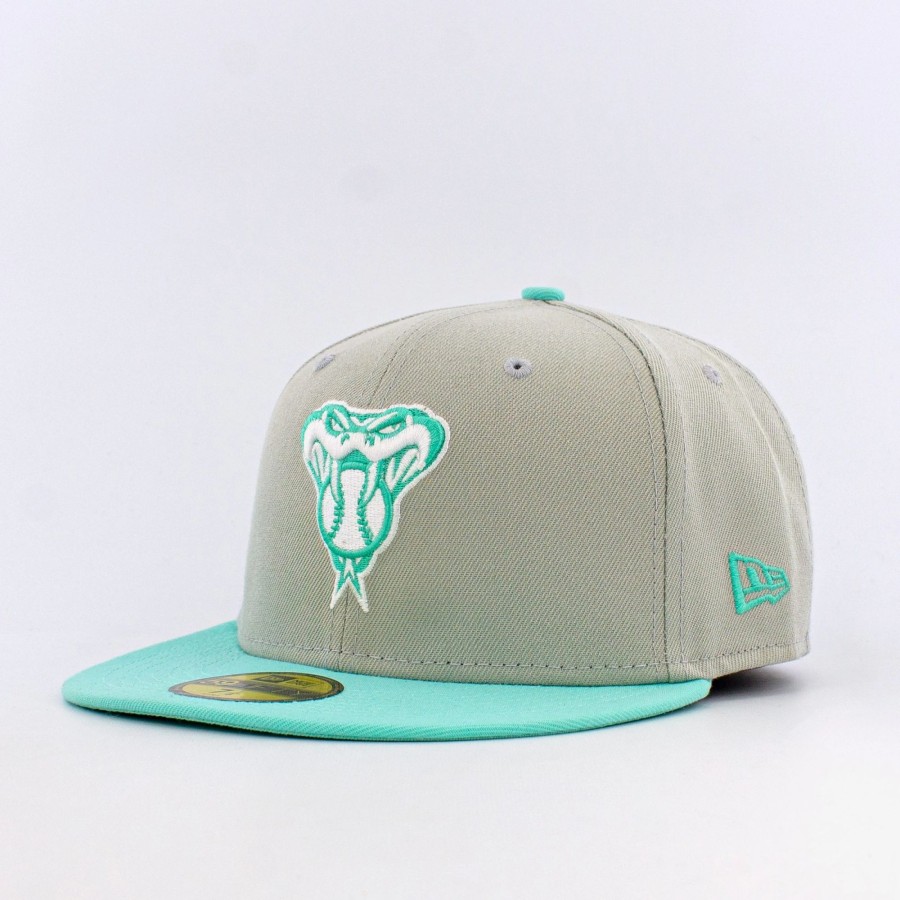 Fitted | * New Era Mlb Arizona Diamondbacks Two Tone 59Fifty Fitted Teal/Silver