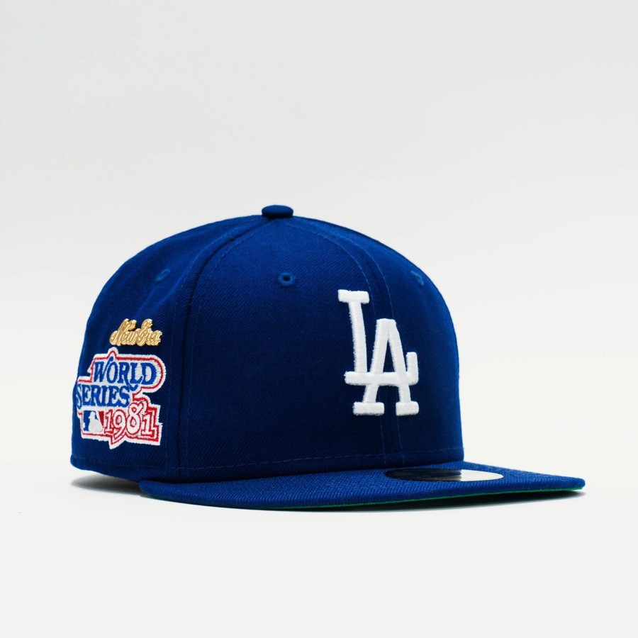 Fitted | * New Era Mlb Los Angeles Dodgers Logo History 59Fifty Fitted Blue