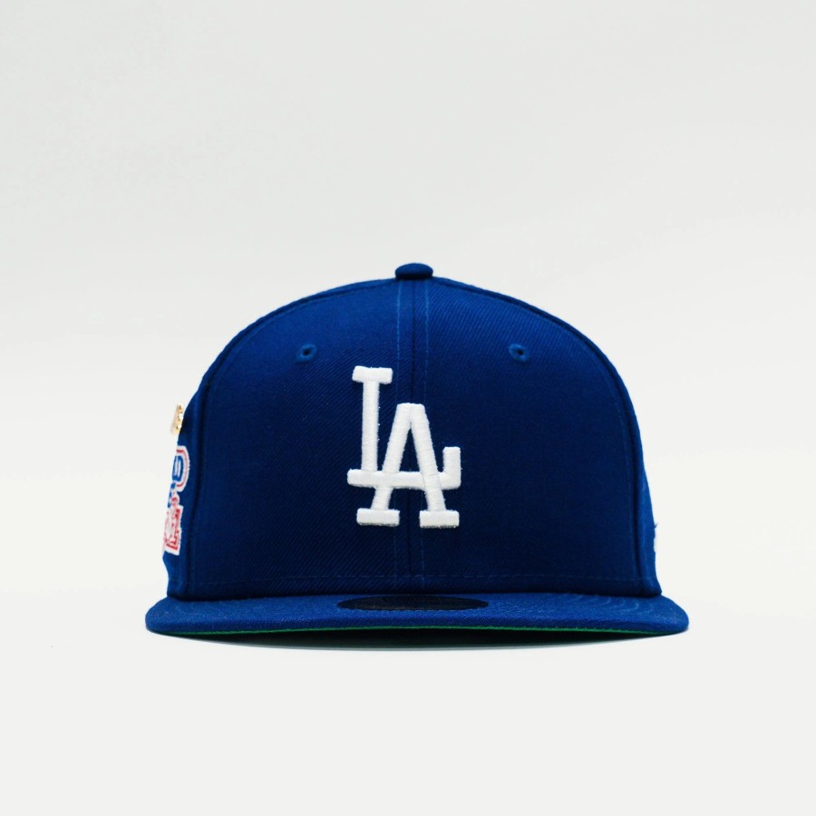 Fitted | * New Era Mlb Los Angeles Dodgers Logo History 59Fifty Fitted Blue