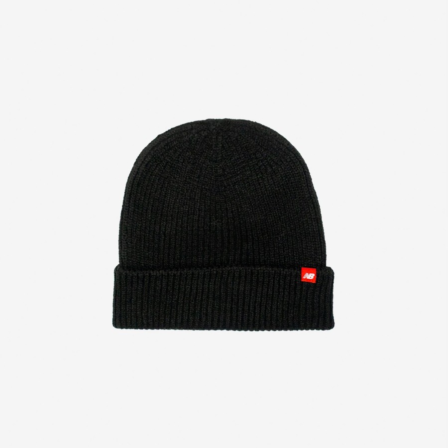 Knit | * New Balance Watchmans Winter Knit Beanie Black