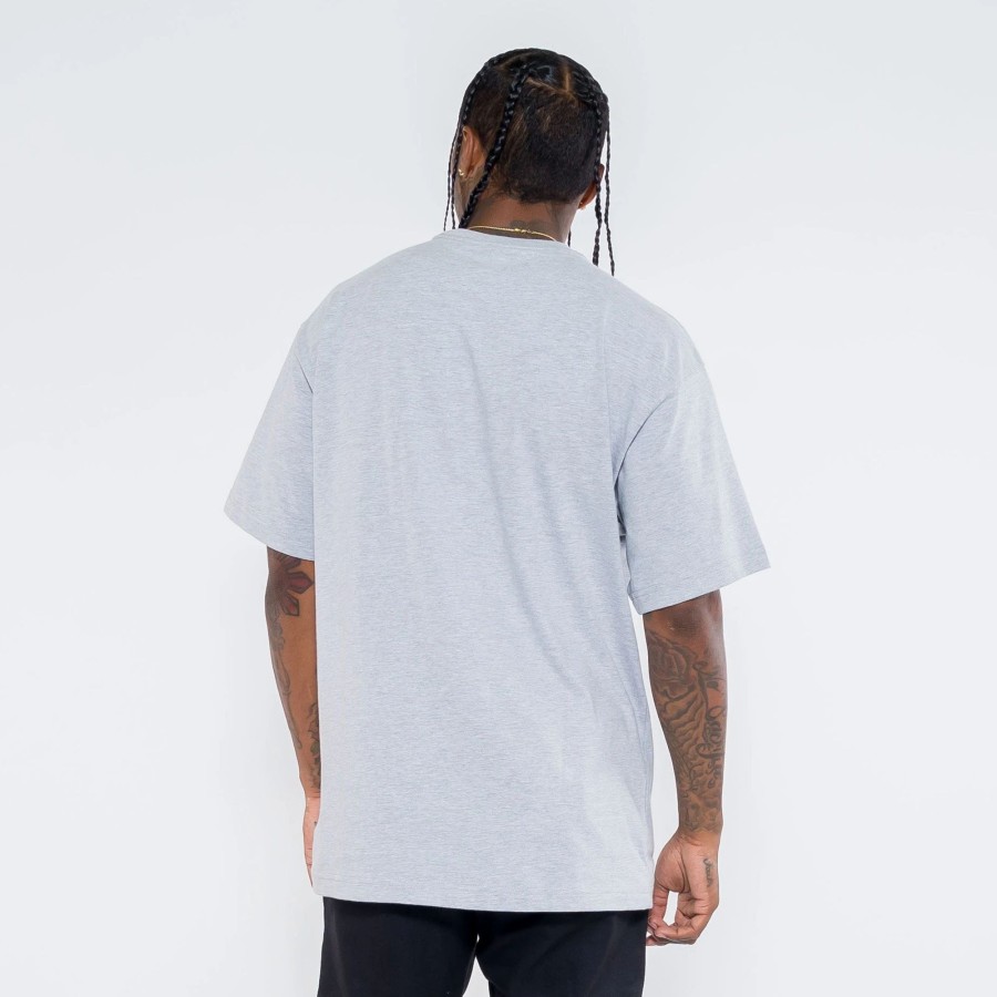 Tees | * Dickies Chest Logo Pocket Tee Heather Grey