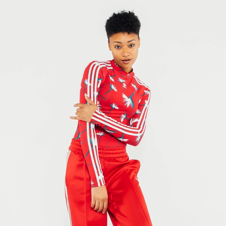 Tops | * Adidas Thebe Magugu Bodysuit Power Red