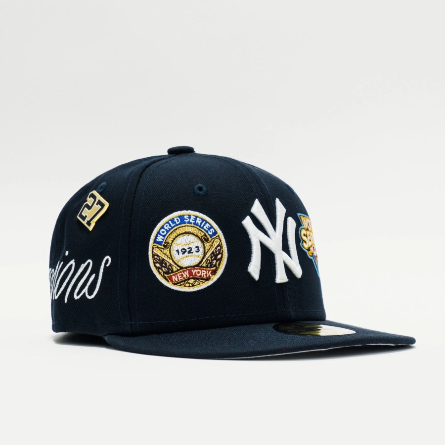 Fitted | * New Era Mlb New York Yankees World Series History 59Fifty Fitted Navy