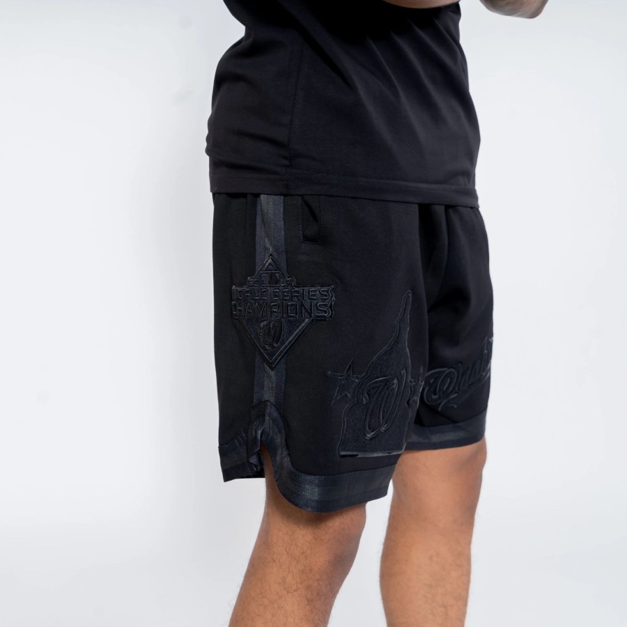 Shorts | * Pro Standard Mlb Washington Nationals Triple Shorts Black