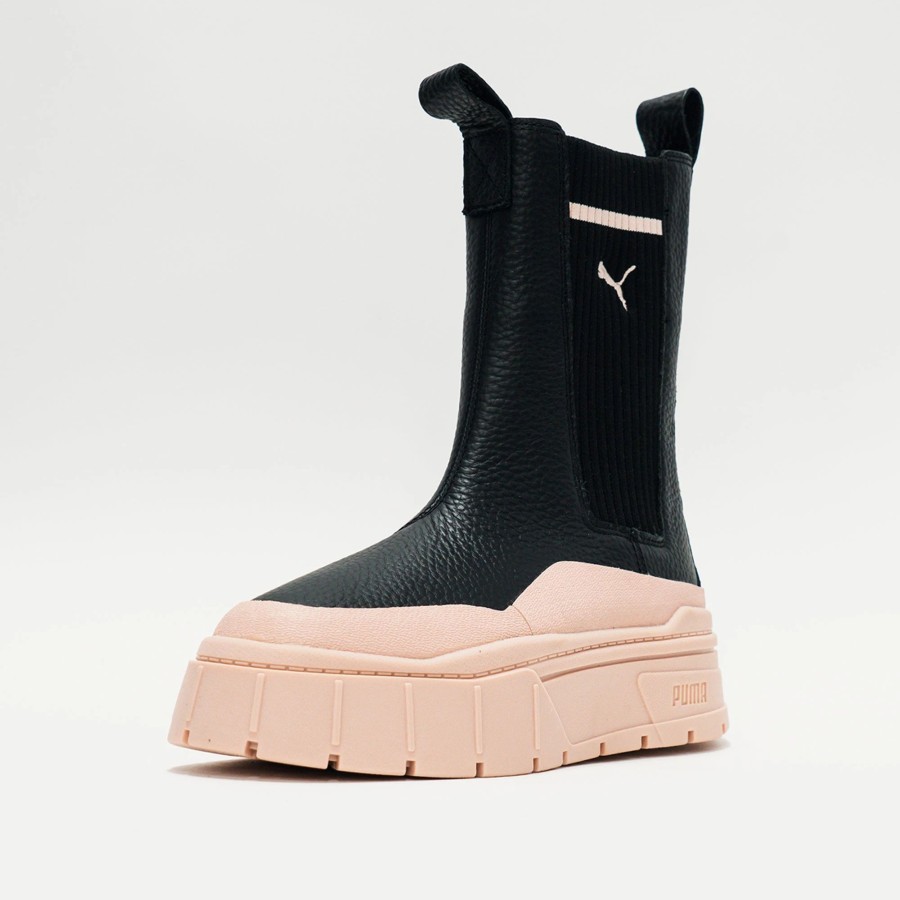 Boots & Booties | * Puma Mayze Stack Chelsea Boot (W) Puma Black/Rose Quartz