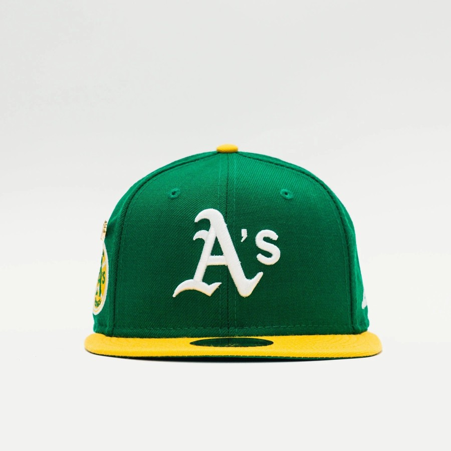 Fitted | * New Era Mlb Oakland A'S Logo History 59Fifty Fitted Green