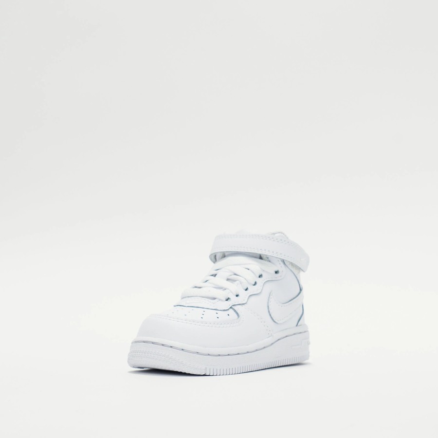 Infant / Toddler | * Nike Force 1 Mid (Infant/Toddler) White