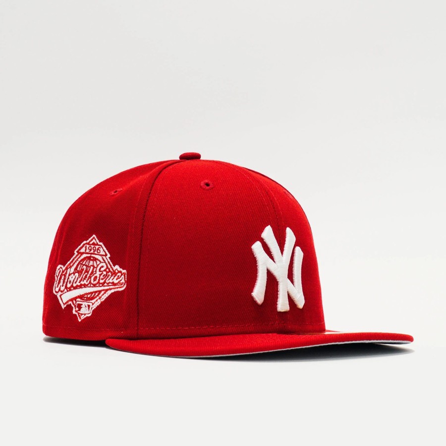 Fitted | * New Era Mlb New York Yankees Sidepatch 59Fifty Fitted Red