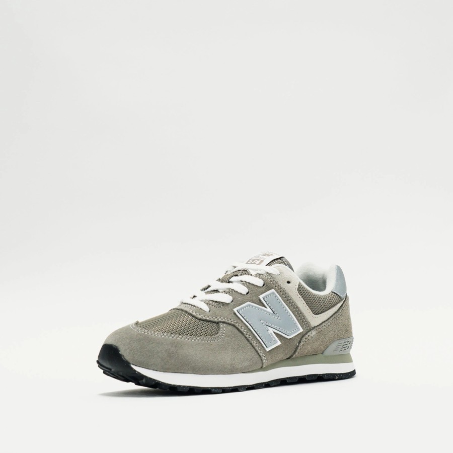 Big Kids | * New Balance 574 Core (Big Kids) Grey With White