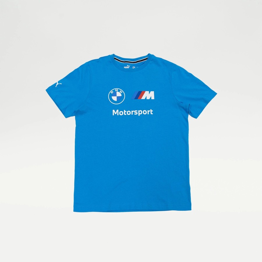 Tees | * Puma Bmw M Motorsport Essentials Logo Tee Ocean Dive