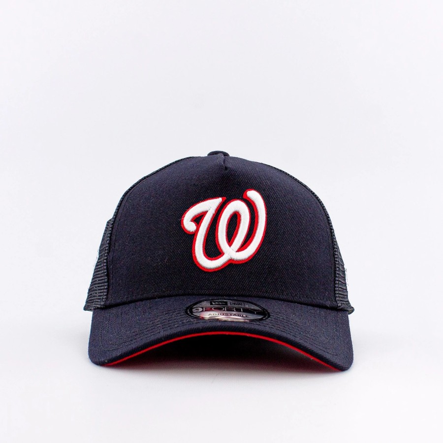 Snapback | * New Era Mlb Washington Nationals 2019 World Series 9Forty Trucker Snapback Blue