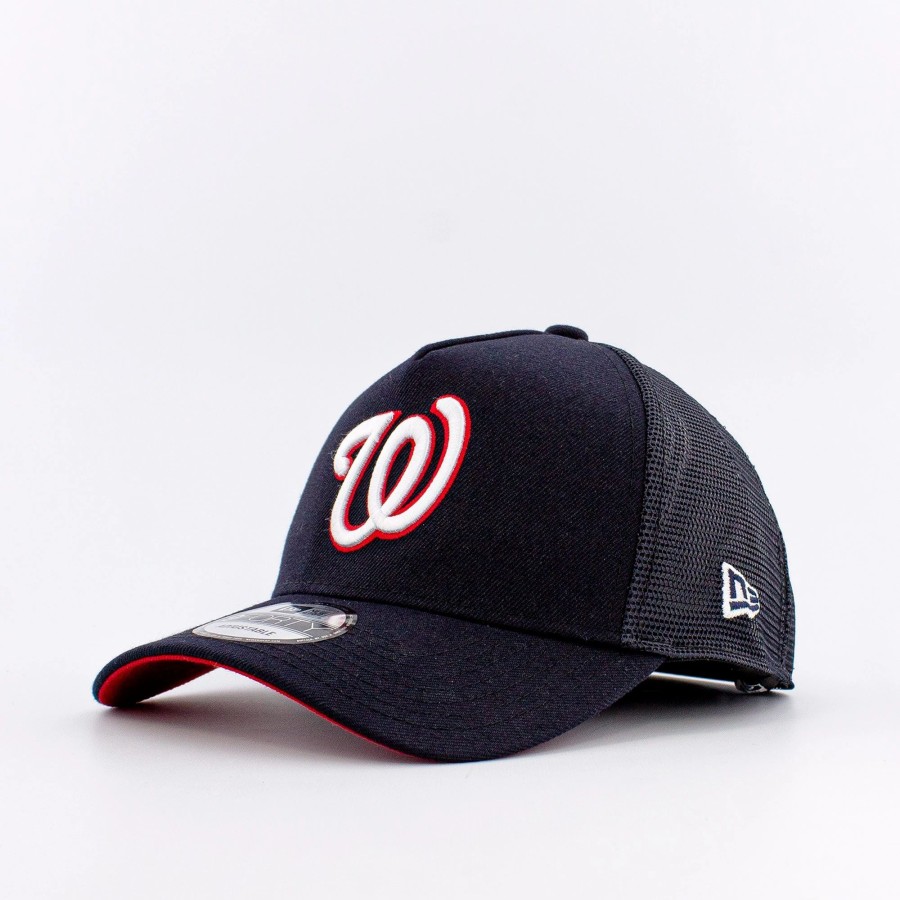 Snapback | * New Era Mlb Washington Nationals 2019 World Series 9Forty Trucker Snapback Blue