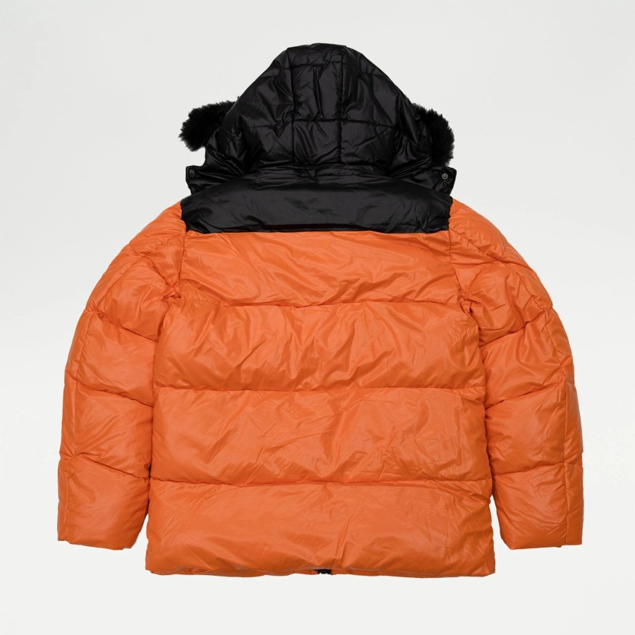 Outerwear | * Spire Monster 2 Puffer Jacket Orange/Black