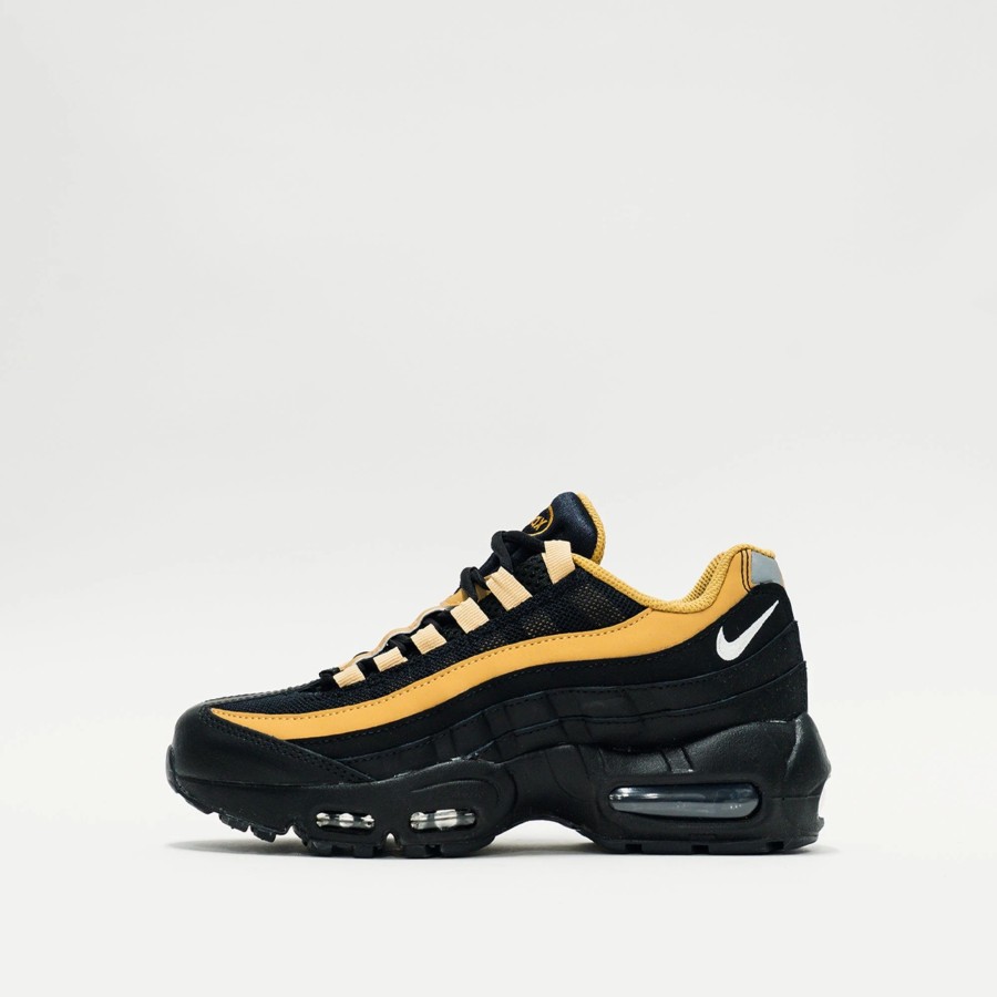 Big Kids | * Nike Air Max 95 Recraft (Big Kids) Black/Elemental Gold/Sesame