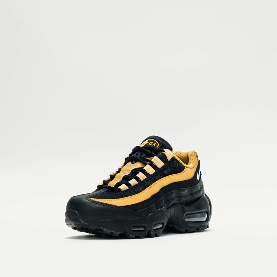 Big Kids | * Nike Air Max 95 Recraft (Big Kids) Black/Elemental Gold/Sesame