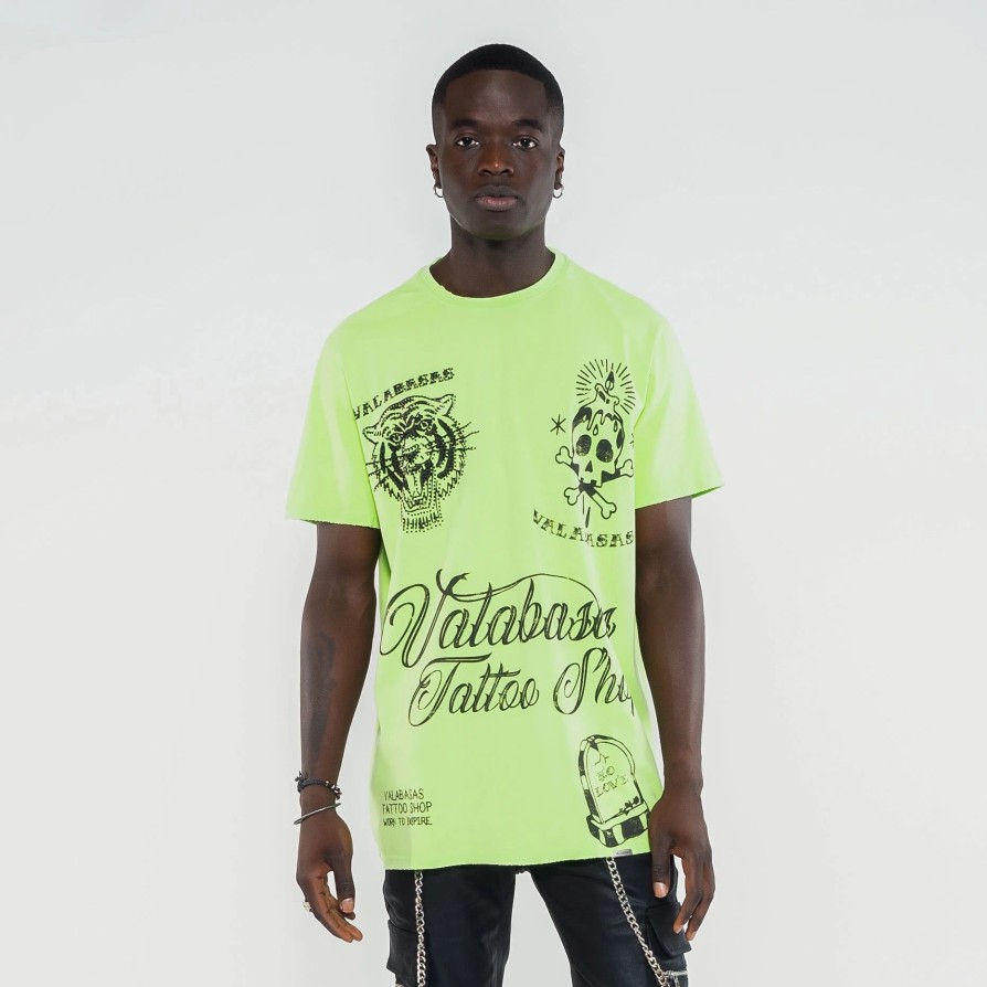 Tees | * Valabasas Legacy Tat 2 Tee Lime